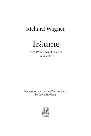 Wagner, Richard: Träume