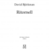 Björkman, David: Ritornell