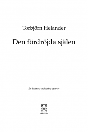 Helander, Torbjörn: Den fördröjda själen