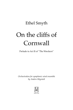 Smyth, Ethel: On the cliffs of Cornwall