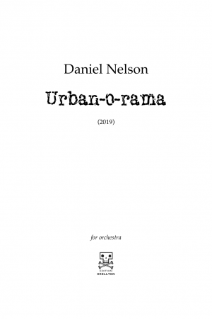 Nelson, Daniel: Urban-o-rama
