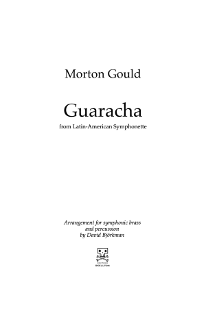Gould, Morton: Guaracha