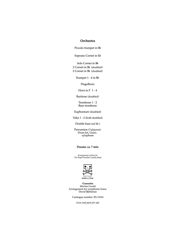 Gould, Morton: Guaracha - Image 2