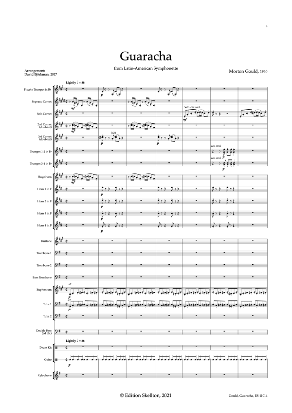Gould, Morton: Guaracha - Image 3