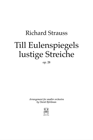 Strauss, Richard: Till Eulenspiegel