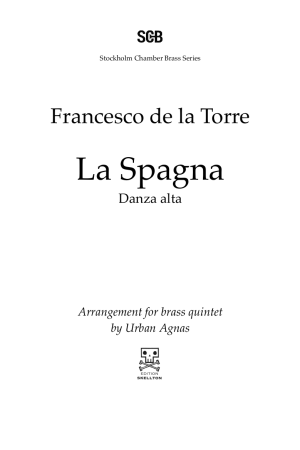 Torre, Francesco de la: La Spagna