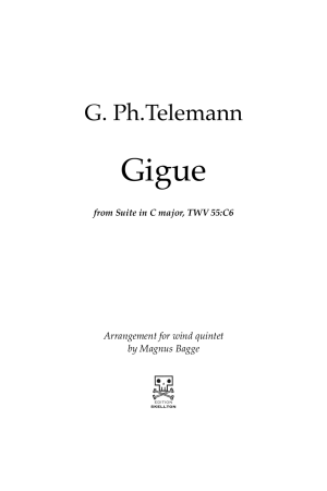 Telemann, G. Ph.: Gigue