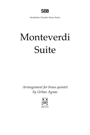 Monteverdi Suite