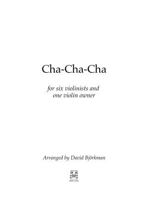 Cha-Cha-Cha