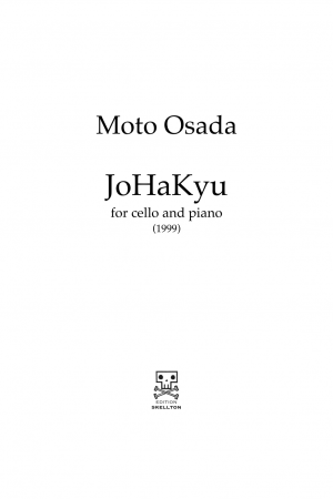 Osada, Moto: JoHaKyu