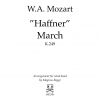 Mozart, W.A.: March, K 249 "Haffner"