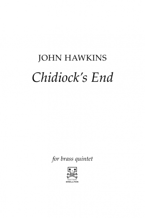 Hawkins, John: Chidiock's End