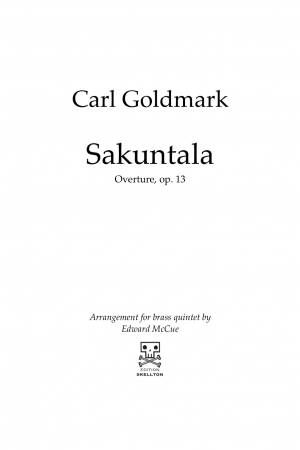 Goldmark, Carl: Sakuntala