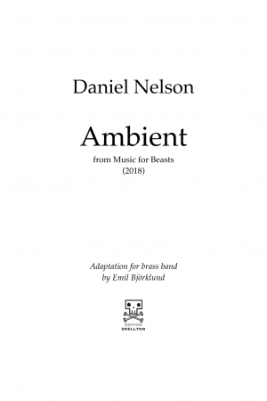 Nelson, Daniel: Ambient