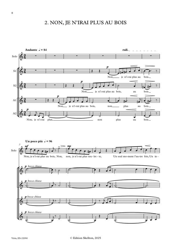 Virin, Martin: Three French Songs - Image 4