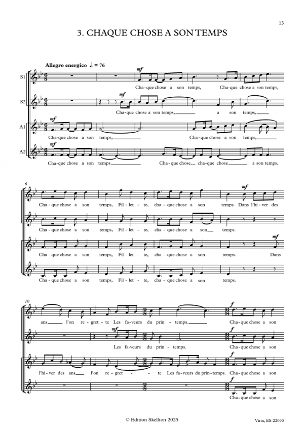 Virin, Martin: Three French Songs - Image 5