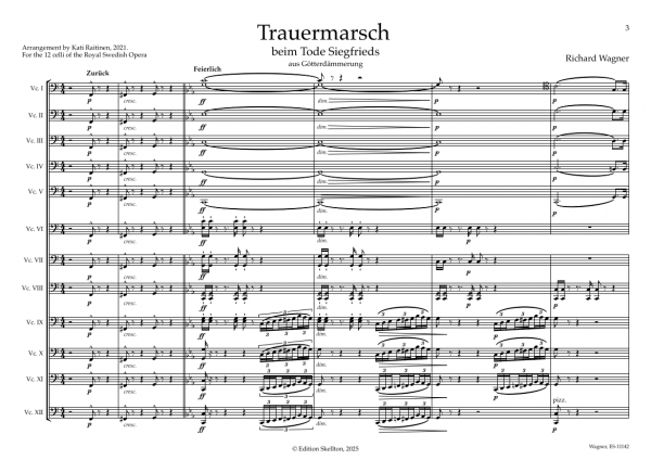 Wagner, Richard: Trauermarsch beim Tode Siegfrieds - Image 3